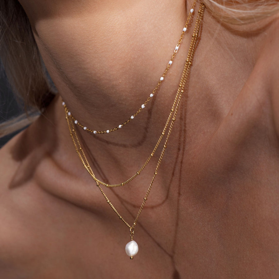 Ras-de-cou Double Perles