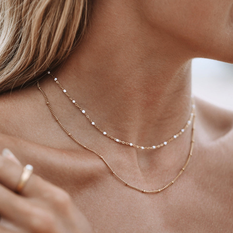 Ras-de-cou Double Perles