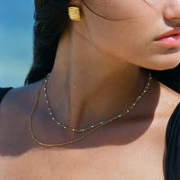 Ras-de-cou Double Perles