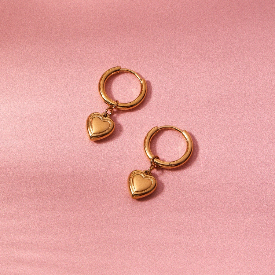 Boucles Cœur Délicat