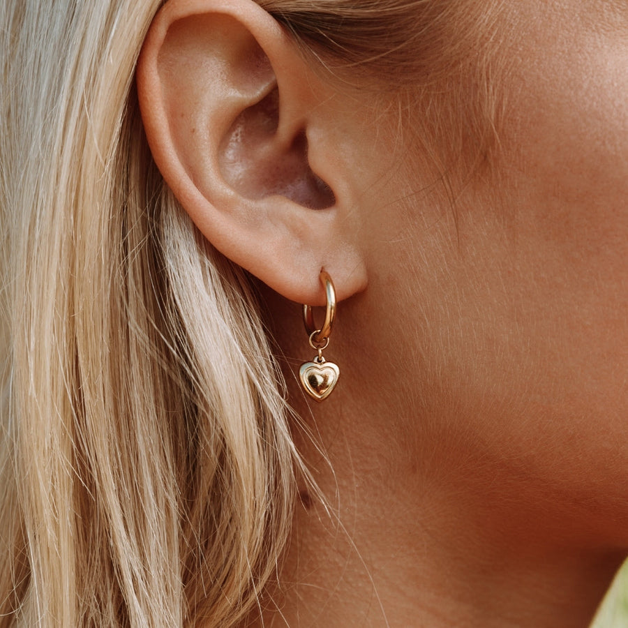 Boucles Cœur Délicat