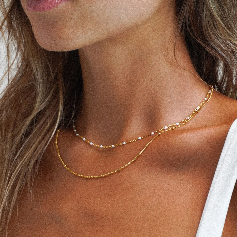 Ras-de-cou Double Perles
