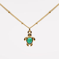 Collier Tortue Opale