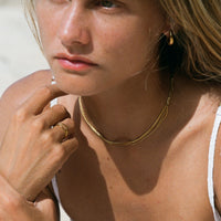 Collier Riviera Superposé