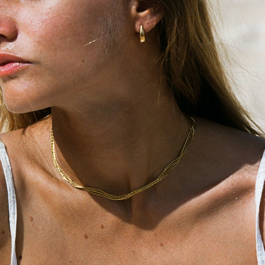 Collier Riviera Superposé
