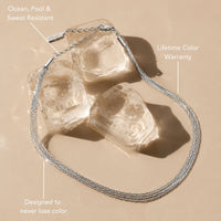 Collier Riviera Superposé